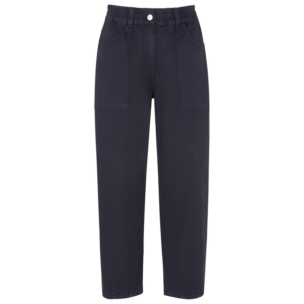 Whistles Tessa Black Casual Trousers